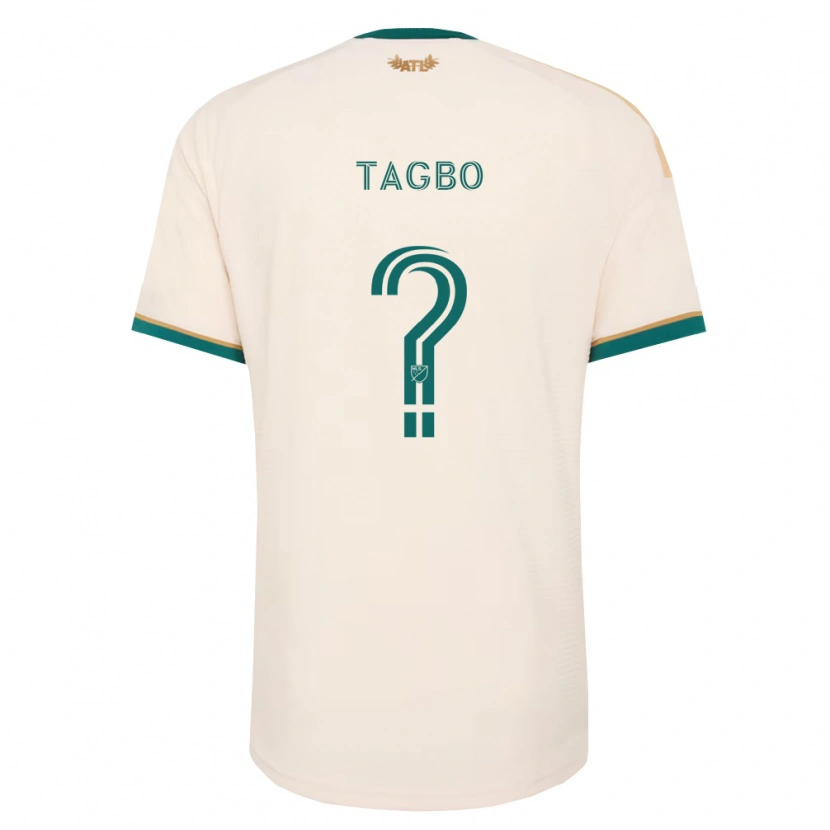 Danxen Criança Camisola Daniel Tagbo #0 Verde Champanhe Alternativa 2026/27 Camisa Brasil