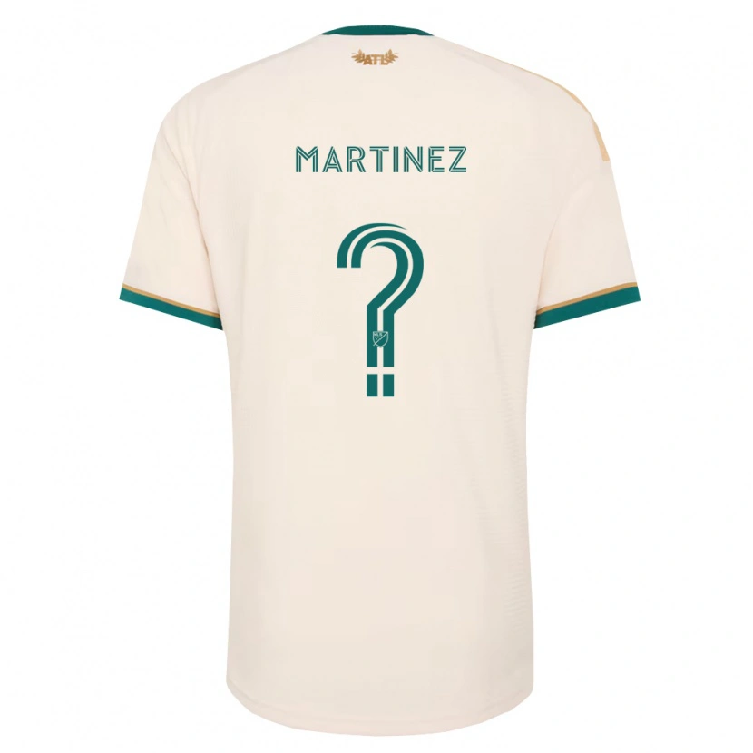 Danxen Criança Camisola Kai Martinez #0 Verde Champanhe Alternativa 2026/27 Camisa Brasil