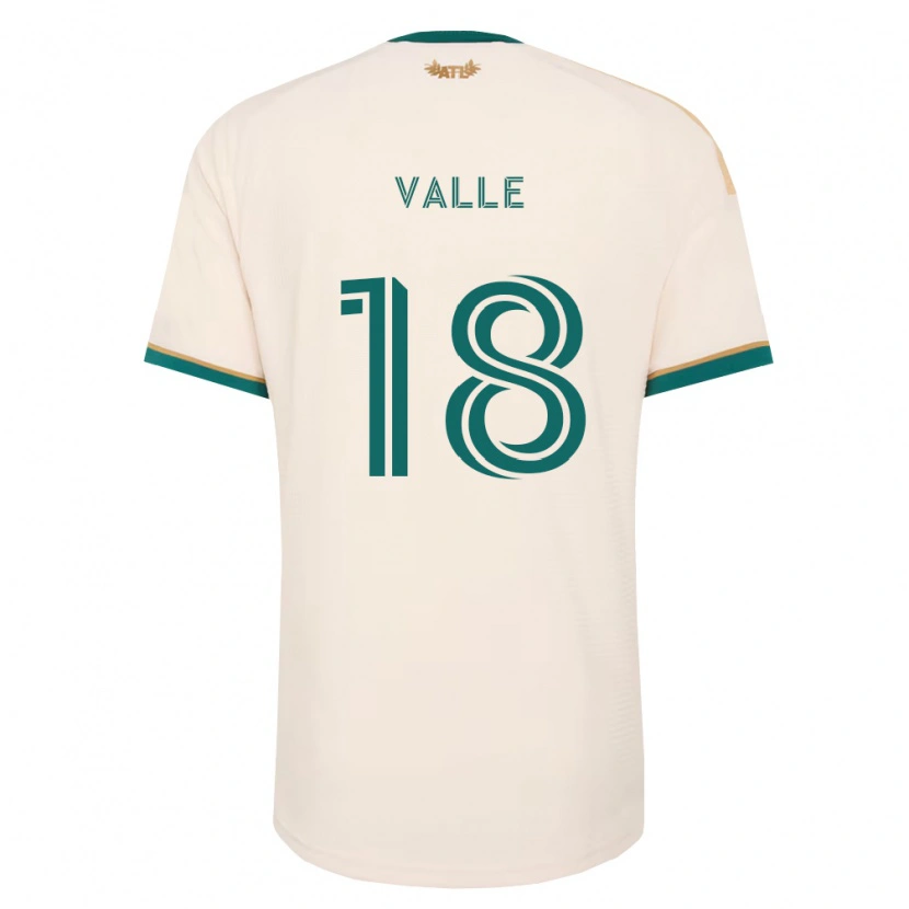 Danxen Criança Camisola Daniel Valle #18 Verde Champanhe Alternativa 2026/27 Camisa Brasil