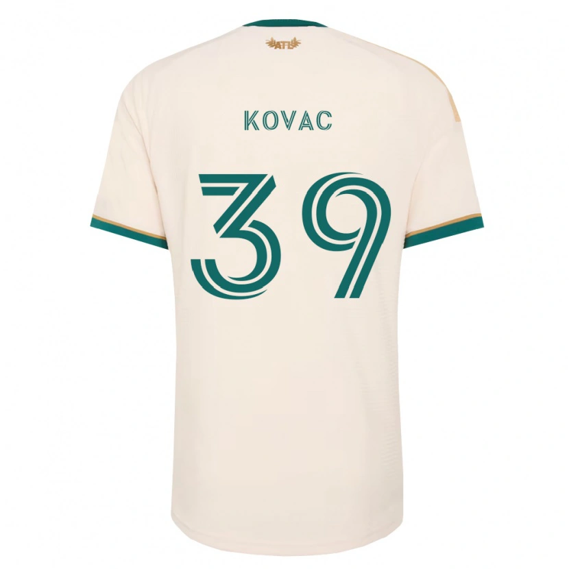 Danxen Criança Camisola Arif Kovac #39 Verde Champanhe Alternativa 2026/27 Camisa Brasil