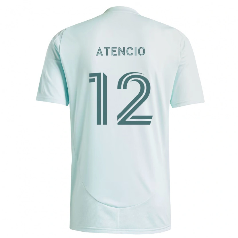 Danxen Criança Camisola Josh Atencio #12 Branco Verde Claro Alternativa 2026/27 Camisa Brasil