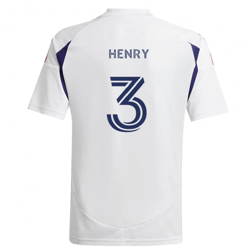 Danxen Criança Camisola Kobi Henry #3 Azul Real Vermelho Marrom Alternativa 2026/27 Camisa Brasil