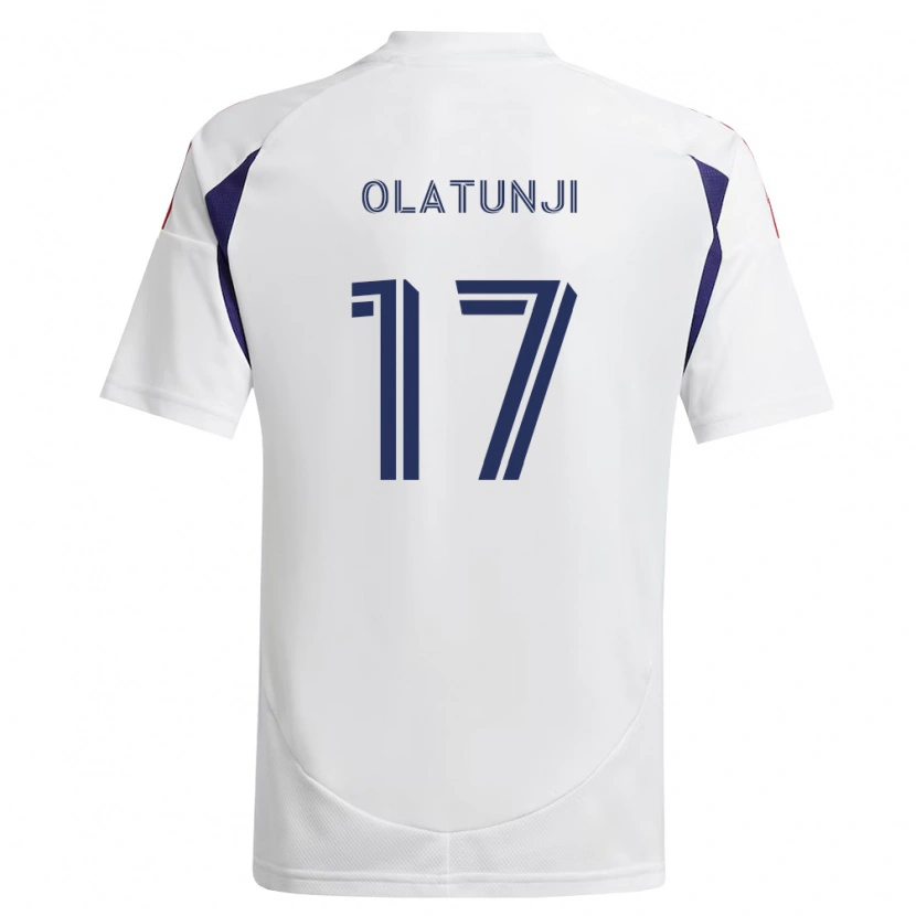 Danxen Criança Camisola Victor Olatunji #17 Azul Real Vermelho Marrom Alternativa 2026/27 Camisa Brasil