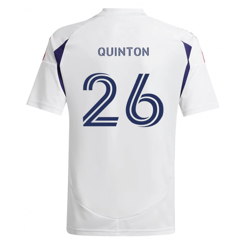 Danxen Criança Camisola Philip Quinton #26 Azul Real Vermelho Marrom Alternativa 2026/27 Camisa Brasil