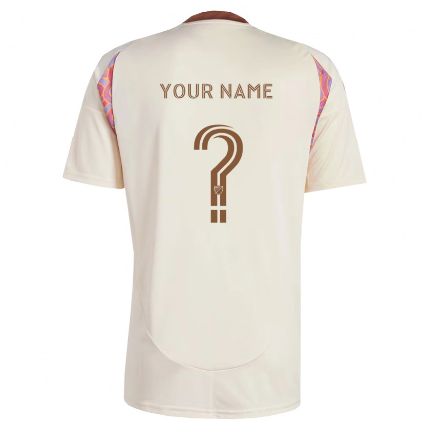 Danxen Criança Camisola Seu Nome #0 Rosa Off-White Alternativa 2026/27 Camisa Brasil
