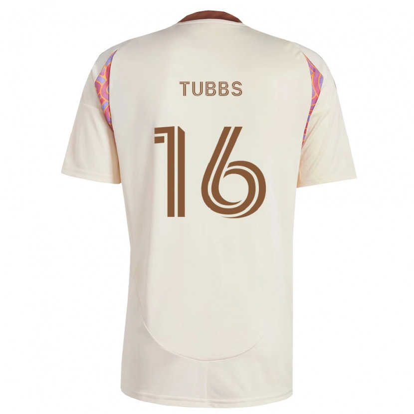 Danxen Criança Camisola Garrison Tubbs #16 Rosa Off-White Alternativa 2026/27 Camisa Brasil