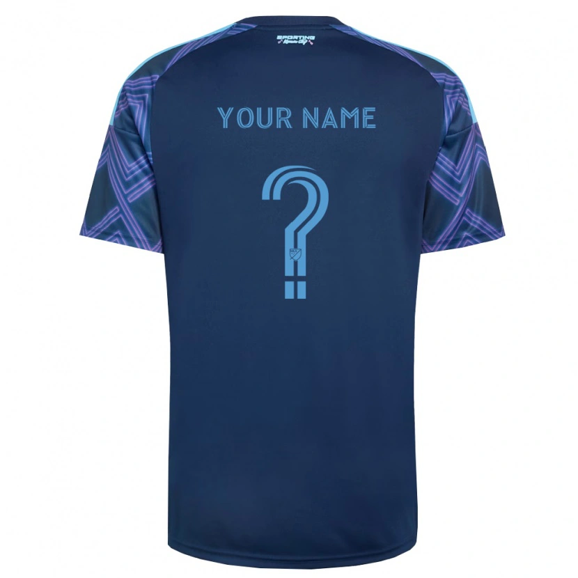 Danxen Criança Camisola Seu Nome #0 Azul Real Roxo Alternativa 2026/27 Camisa Brasil