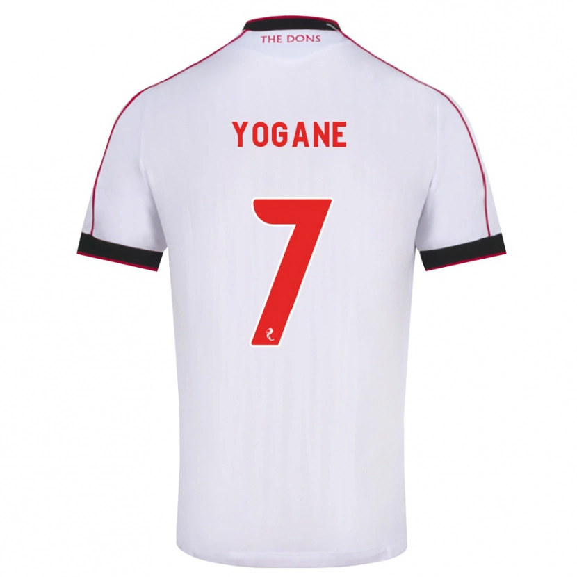 Danxen Criança Camisola Tony Yogane #7 Preto Vermelho Branco Alternativa 2026/27 Camisa Brasil