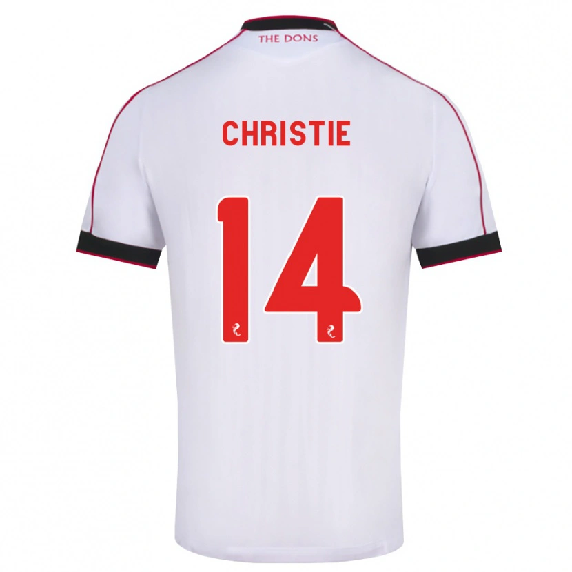 Danxen Criança Camisola Mya Christie #14 Preto Vermelho Branco Alternativa 2026/27 Camisa Brasil