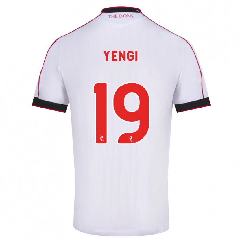 Danxen Criança Camisola Kusini Yengi #19 Preto Vermelho Branco Alternativa 2026/27 Camisa Brasil
