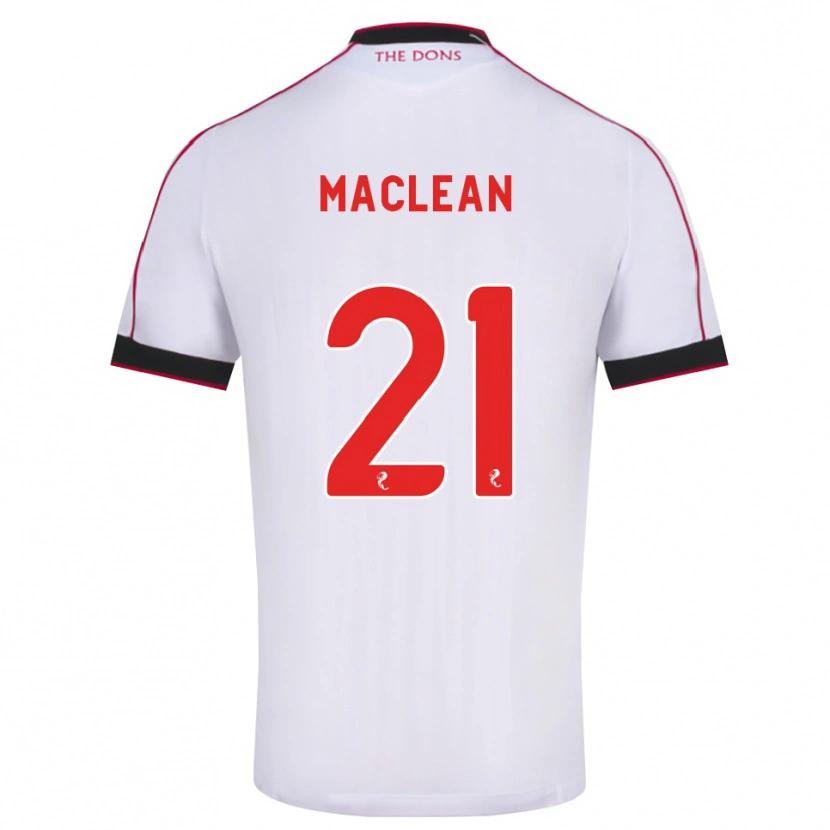 Danxen Criança Camisola Miriam Maclean #21 Preto Vermelho Branco Alternativa 2026/27 Camisa Brasil