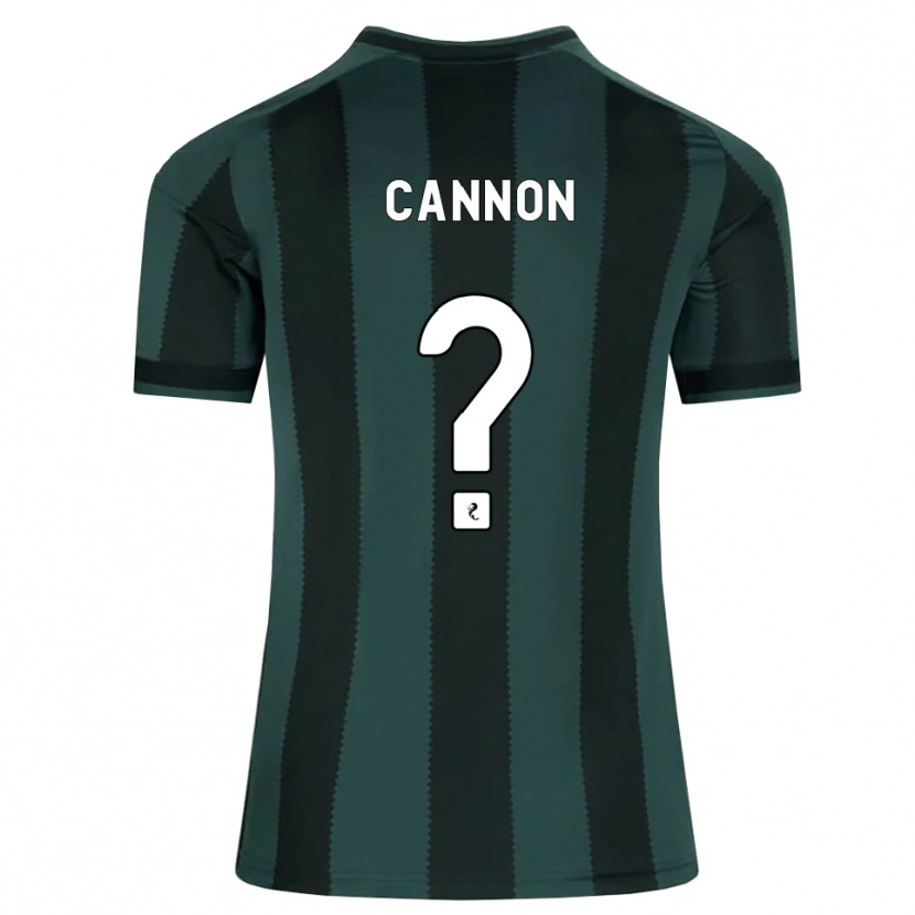 Danxen Criança Camisola Aidan Cannon #0 Cinza Ardósia Escuro Preto Alternativa 2026/27 Camisa Brasil