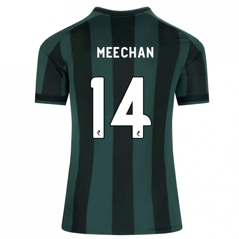 Danxen Criança Camisola Nathan Meechan #14 Cinza Ardósia Escuro Preto Alternativa 2026/27 Camisa Brasil