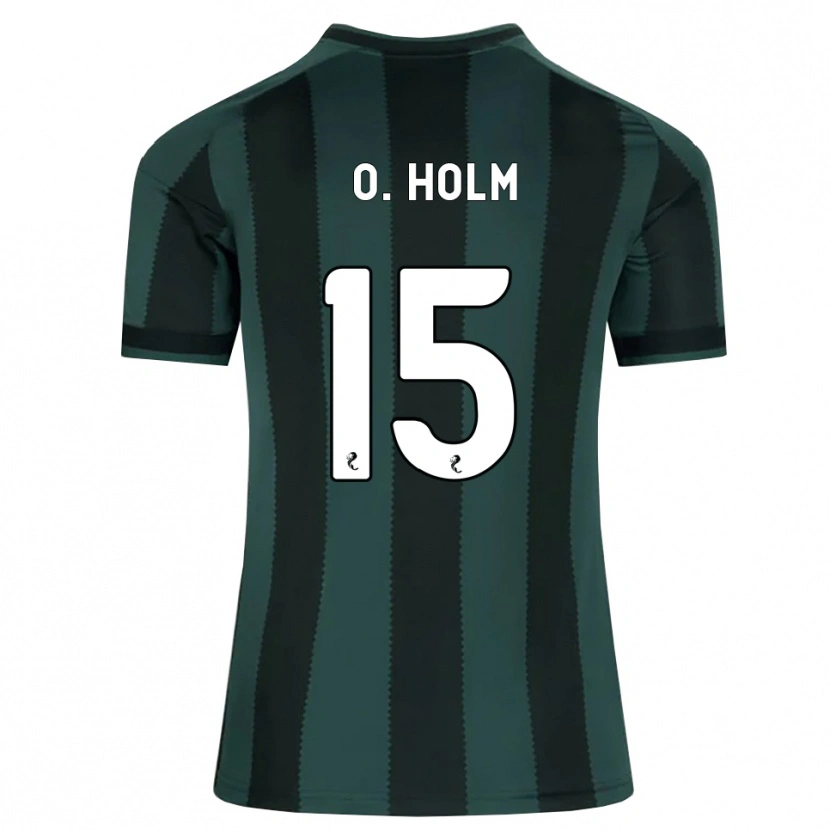 Danxen Criança Camisola Odin Thiago Holm #15 Cinza Ardósia Escuro Preto Alternativa 2026/27 Camisa Brasil