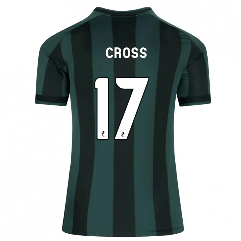 Danxen Criança Camisola Morgan Cross #17 Cinza Ardósia Escuro Preto Alternativa 2026/27 Camisa Brasil