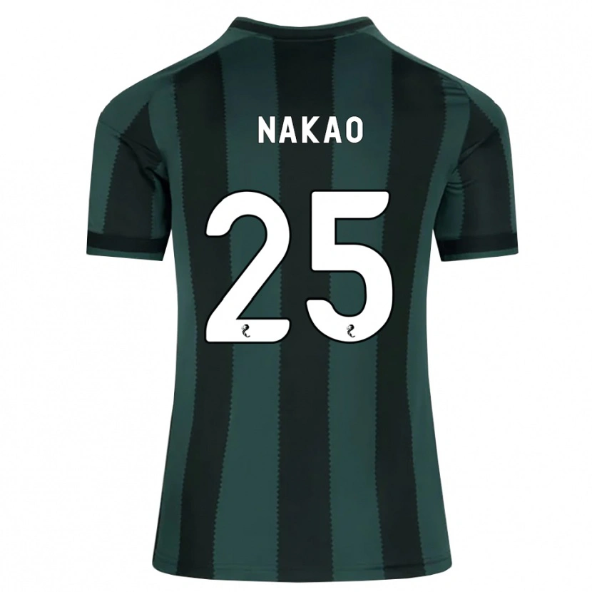 Danxen Criança Camisola Momo Nakao #25 Cinza Ardósia Escuro Preto Alternativa 2026/27 Camisa Brasil