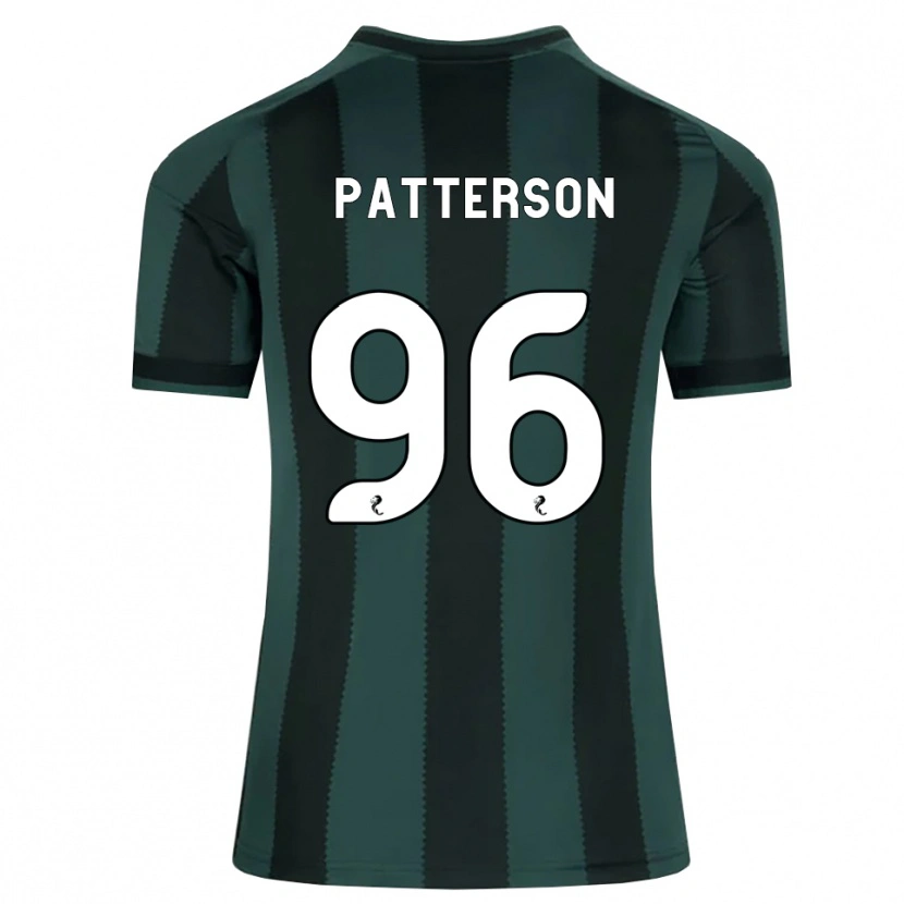 Danxen Criança Camisola Cameron Patterson #96 Cinza Ardósia Escuro Preto Alternativa 2026/27 Camisa Brasil