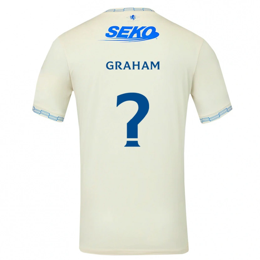 Danxen Criança Camisola James Graham #0 Azul Céu Profundo Branco Alternativa 2026/27 Camisa Brasil