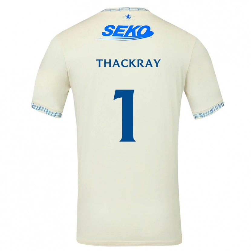 Danxen Criança Camisola Greig Thackray #1 Azul Céu Profundo Branco Alternativa 2026/27 Camisa Brasil