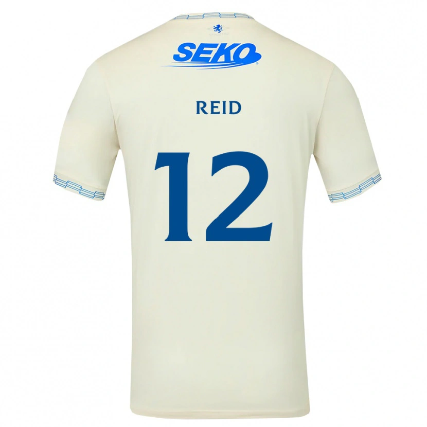 Danxen Criança Camisola James Reid #12 Azul Céu Profundo Branco Alternativa 2026/27 Camisa Brasil