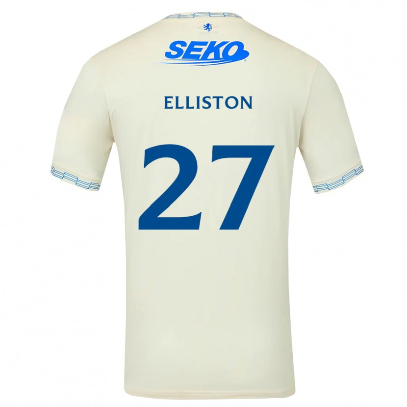Danxen Criança Camisola Maddie Elliston #27 Azul Céu Profundo Branco Alternativa 2026/27 Camisa Brasil