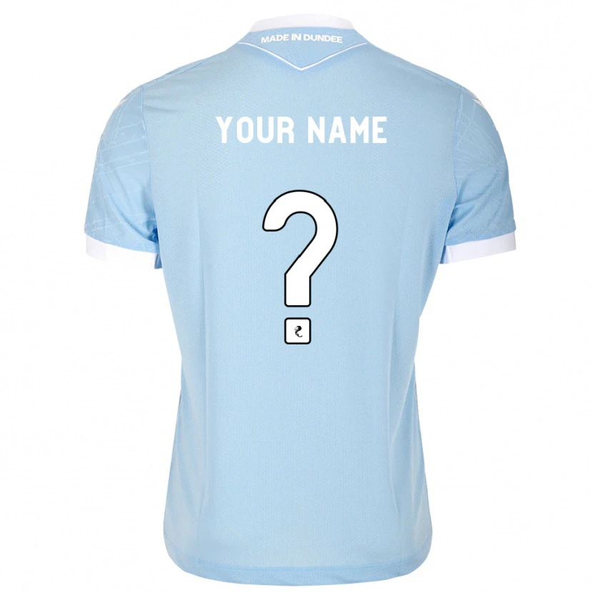 Danxen Criança Camisola Seu Nome #0 Azul Céu Claro Branco Alternativa 2026/27 Camisa Brasil