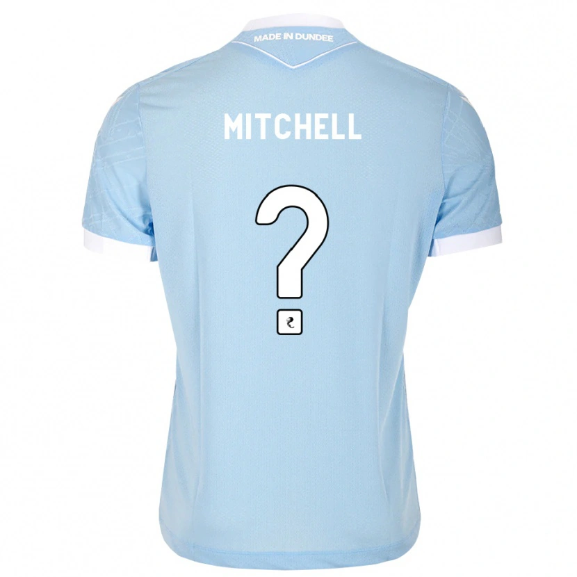 Danxen Criança Camisola Josh Mitchell #0 Azul Céu Claro Branco Alternativa 2026/27 Camisa Brasil