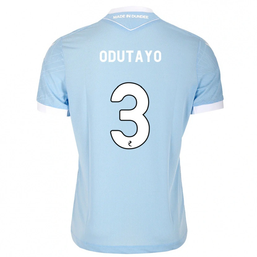 Danxen Criança Camisola Idris Odutayo #3 Azul Céu Claro Branco Alternativa 2026/27 Camisa Brasil