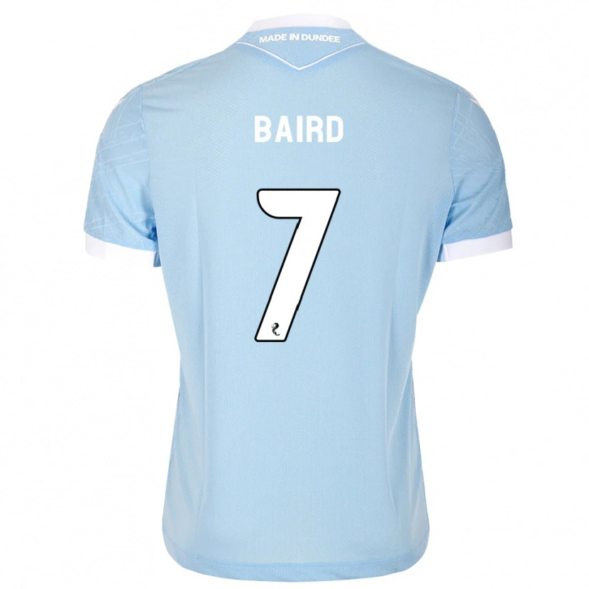 Danxen Criança Camisola Wallace Baird #7 Azul Céu Claro Branco Alternativa 2026/27 Camisa Brasil
