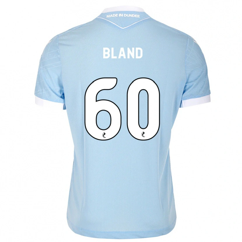 Danxen Criança Camisola Ryan Bland #60 Azul Céu Claro Branco Alternativa 2026/27 Camisa Brasil