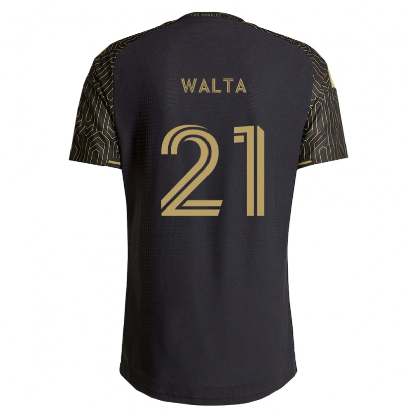 Danxen Criança Camisola Leo Walta #21 Marrom Preto Principal 2026/27 Camisa Brasil