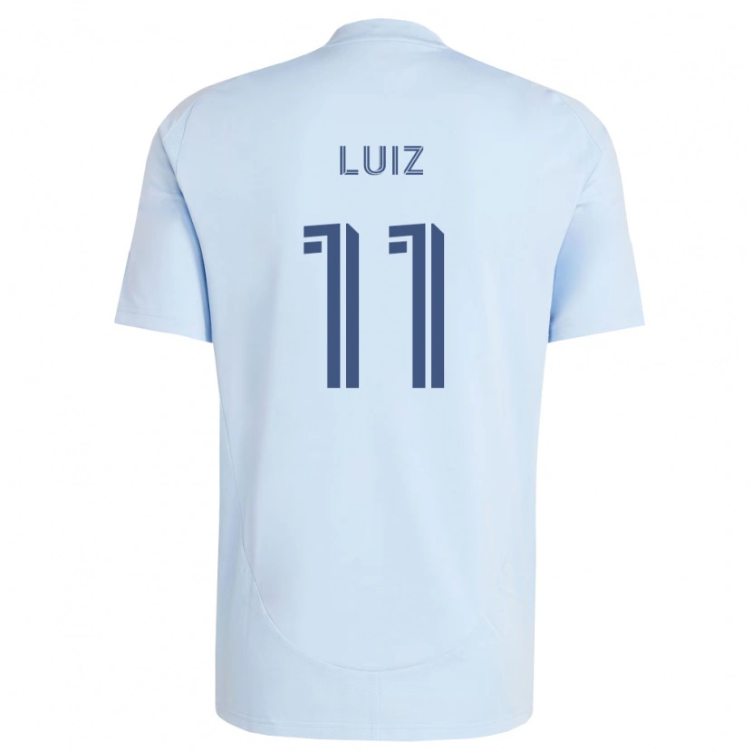 Danxen Criança Camisola André Luiz #11 Azul Claro Cinza Claro Principal 2026/27 Camisa Brasil