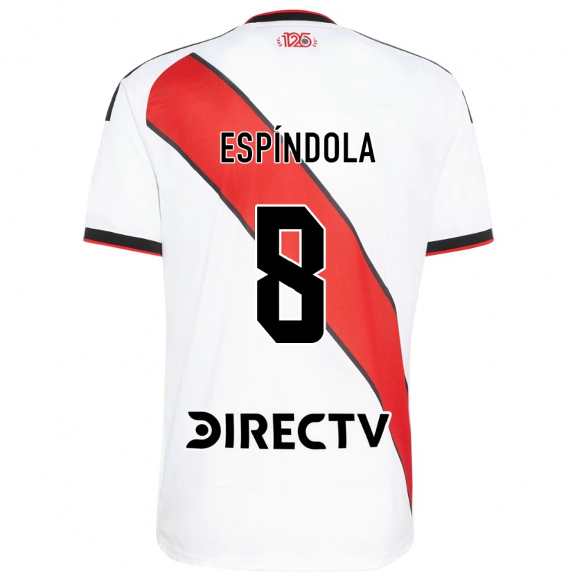 Danxen Homem Camisola Santiago Espíndola #8 Vermelho Branco Preto Principal 2026/27 Camisa Brasil