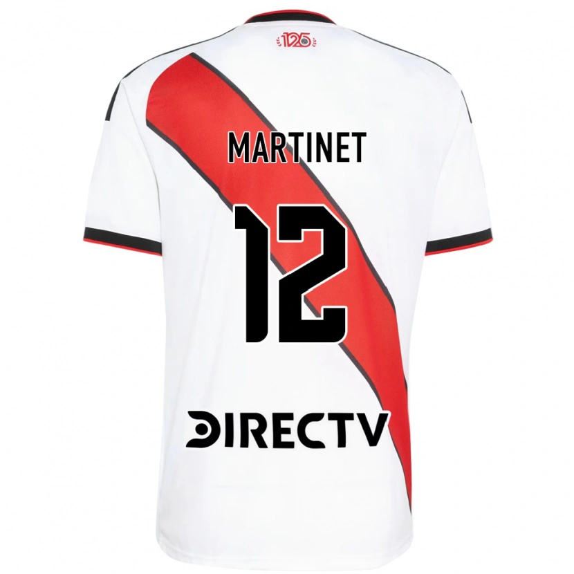 Danxen Homem Camisola Jeremías Martinet #12 Vermelho Branco Preto Principal 2026/27 Camisa Brasil