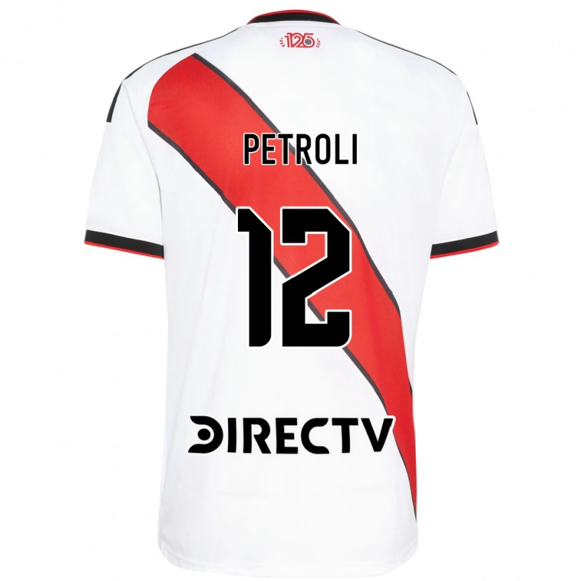 Danxen Homem Camisola Franco Petroli #12 Vermelho Branco Preto Principal 2026/27 Camisa Brasil