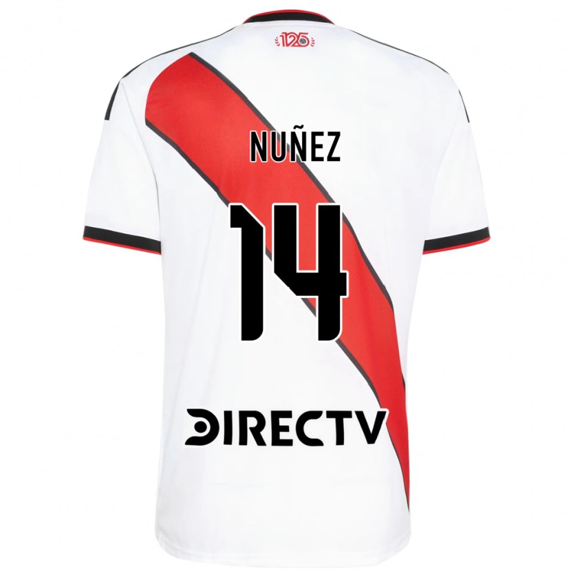 Danxen Homem Camisola Elias Nuñez #14 Vermelho Branco Preto Principal 2026/27 Camisa Brasil