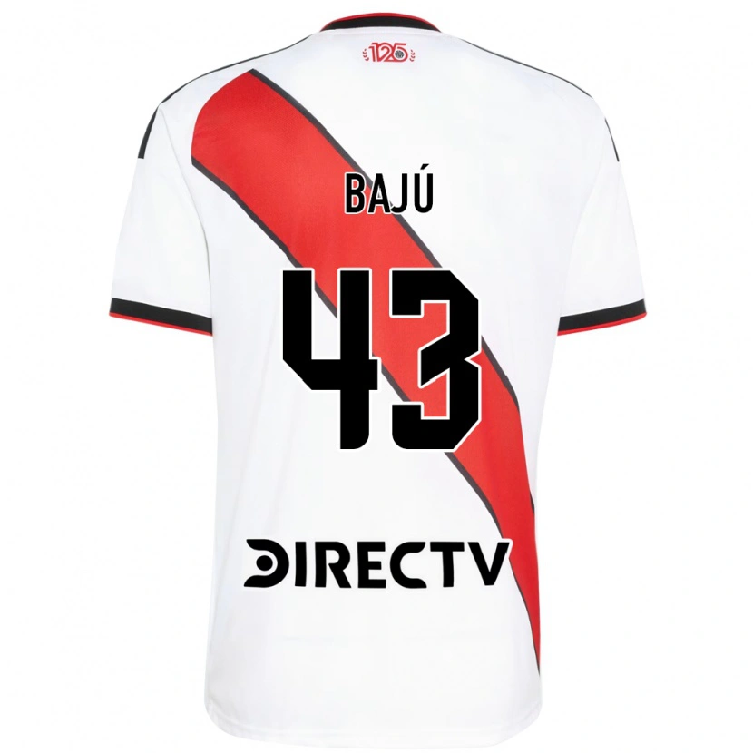 Danxen Homem Camisola Lisandro Bajú #43 Vermelho Branco Preto Principal 2026/27 Camisa Brasil