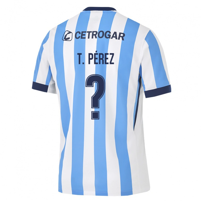 Danxen Homem Camisola Tomás Pérez #0 Azul Claro Branco Preto Principal 2026/27 Camisa Brasil