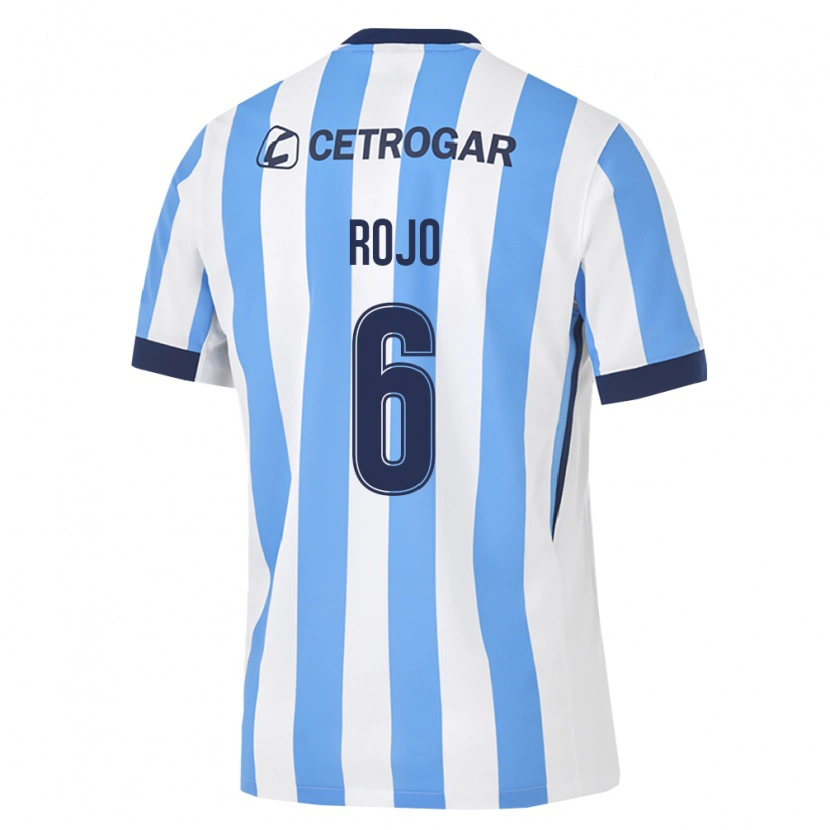 Danxen Homem Camisola Marcos Rojo #6 Azul Claro Branco Preto Principal 2026/27 Camisa Brasil