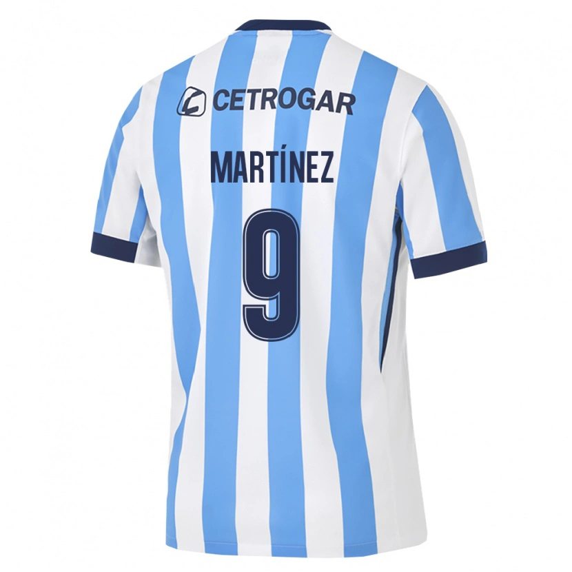 Danxen Homem Camisola Adrián Martínez #9 Azul Claro Branco Preto Principal 2026/27 Camisa Brasil