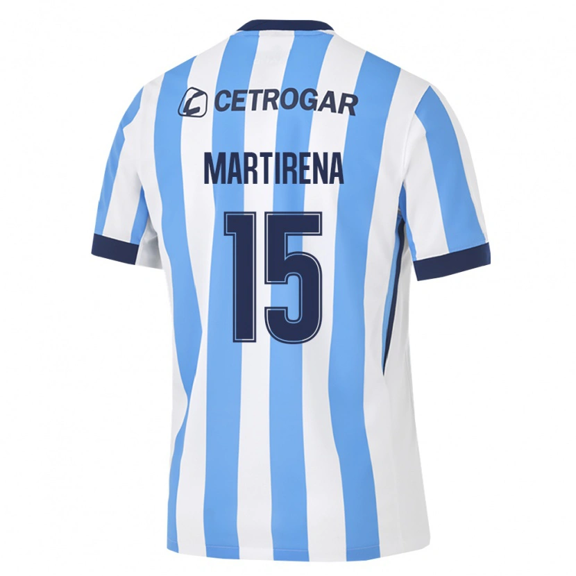 Danxen Homem Camisola Gastón Martirena #15 Azul Claro Branco Preto Principal 2026/27 Camisa Brasil