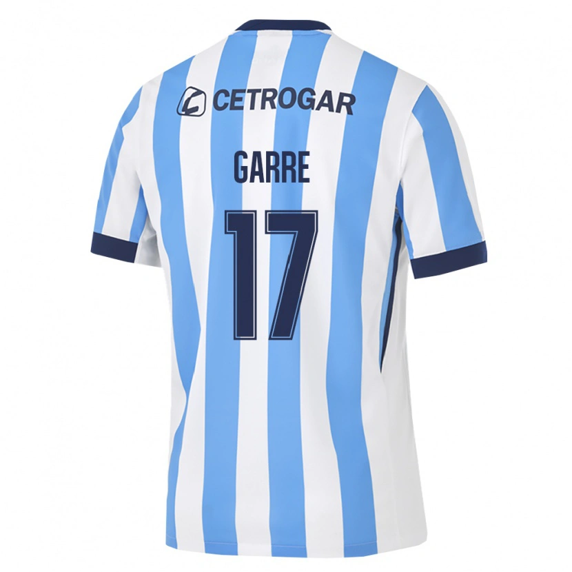 Danxen Homem Camisola Benjamin Garre #17 Azul Claro Branco Preto Principal 2026/27 Camisa Brasil