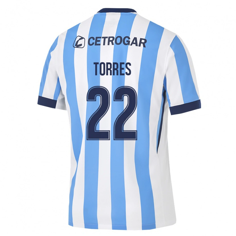 Danxen Homem Camisola Elías Torres #22 Azul Claro Branco Preto Principal 2026/27 Camisa Brasil