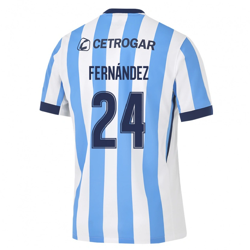 Danxen Homem Camisola Adrián Fernández #24 Azul Claro Branco Preto Principal 2026/27 Camisa Brasil
