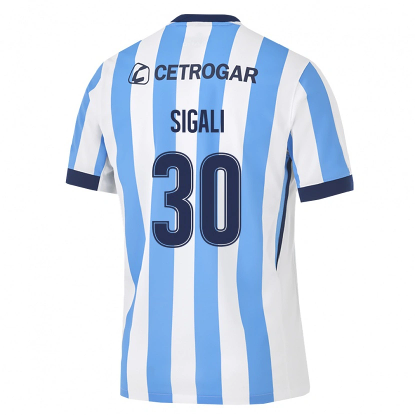 Danxen Homem Camisola Leonardo Sigali #30 Azul Claro Branco Preto Principal 2026/27 Camisa Brasil