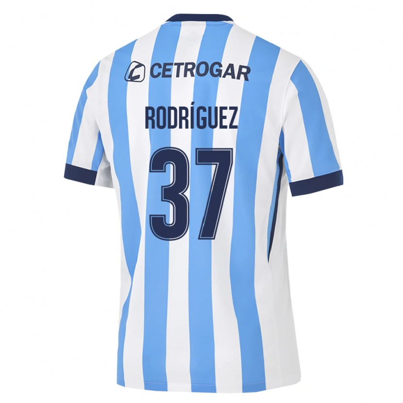 Danxen Homem Camisola Baltasar Rodríguez #37 Azul Claro Branco Preto Principal 2026/27 Camisa Brasil