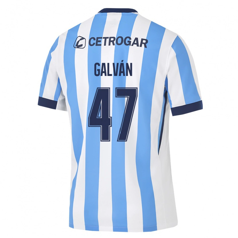 Danxen Homem Camisola Ignacio Galvan #47 Azul Claro Branco Preto Principal 2026/27 Camisa Brasil