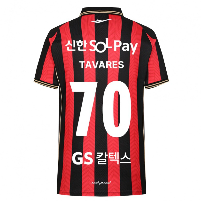 Danxen Homem Camisola Ronaldo Tavares #70 Vermelho Branco Preto Principal 2026/27 Camisa Brasil