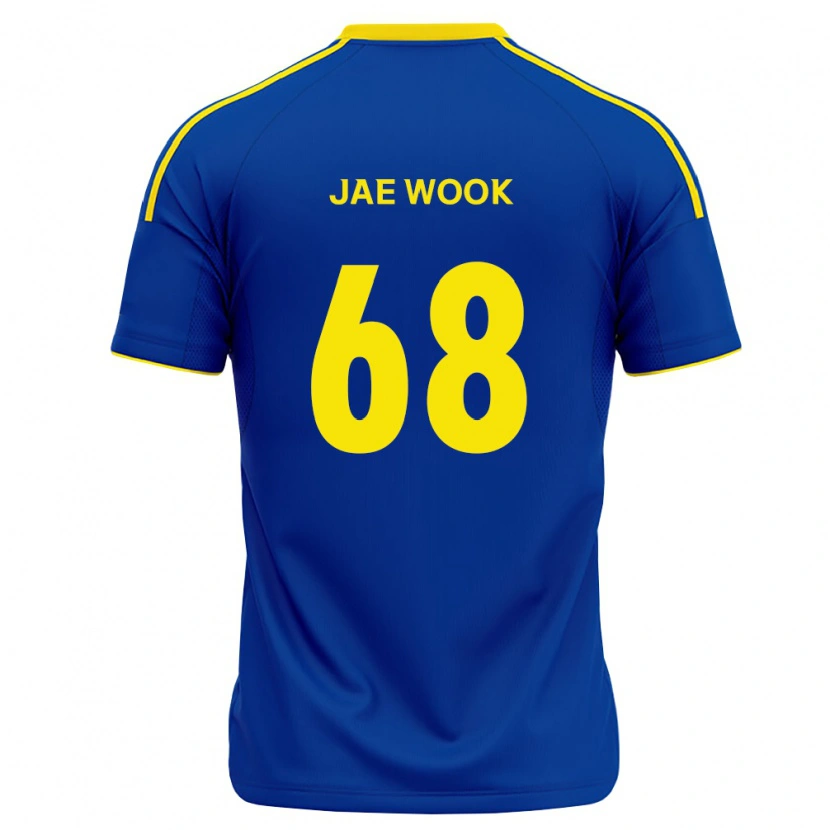Danxen Homem Camisola Jae-Wook Lee #68 Azul Real Amarelo Principal 2026/27 Camisa Brasil