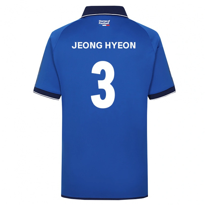 Danxen Homem Camisola Jeong-Hyeon Kim #3 Azul Real Branco Vermelho Principal 2026/27 Camisa Brasil